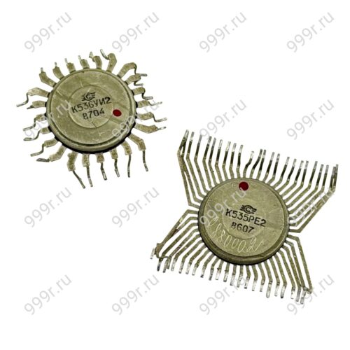 Микросхемы К536ИР1 и подобные при вскрытии жёлтые внутри