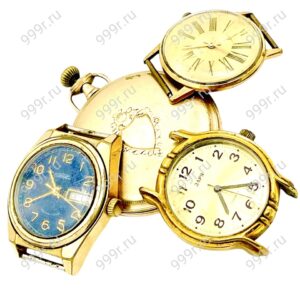 Корпуса часов со знаком AU - с механизмом