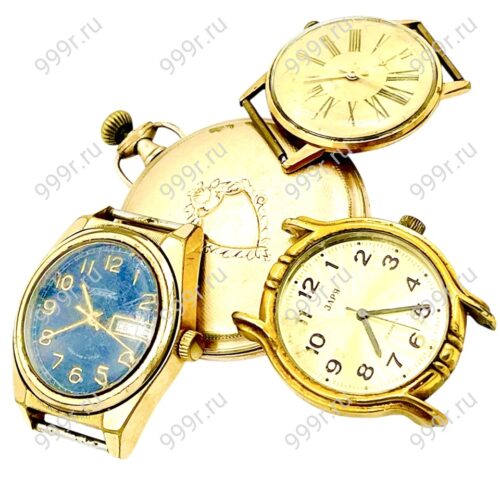 Корпуса часов со знаком AU - с механизмом