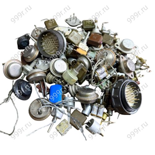 Срезка радиодеталей с железными элементами